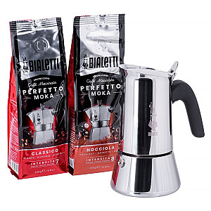 Bialetti Venus 6tz+kava Lazdyno riešutas 250g+Classic 250g