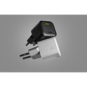 USB įkroviklis Green Cell PowerGaN 33W PD 3.0 QC 3.0 1x USB-C baltas