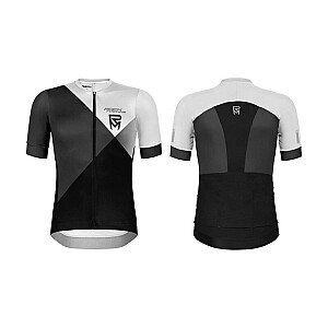 Rock Machine Jersey MTB/XC balta/juoda, S dydis