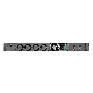 Netgear M4300-48G-PoE+ Блок питания 1000 Вт Управляемый L2/L3/L4 Gigabit Ethernet (10/100/1000) Power over Ethernet (PoE) 1U, черный