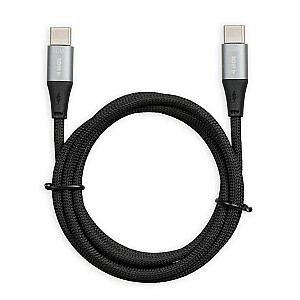 iBOX IKUTC USB-C кабель 60Вт 1м Черный