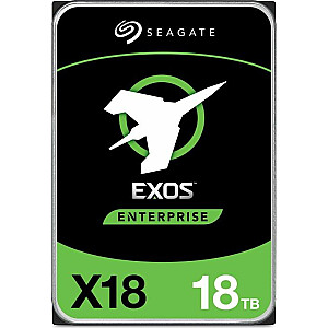 Seagate Exos X18 3,5" SATA III (6Gb/s) 18TB serverio diskas (ST18000NM000J)
