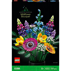 LEGO Icons Laukinių gėlių puokštė (10313)