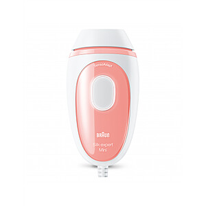 Braun Epilator PL1000 Silk-expert Mini IPL Galios lygių skaičius 3, balta/rožinė, su laidu