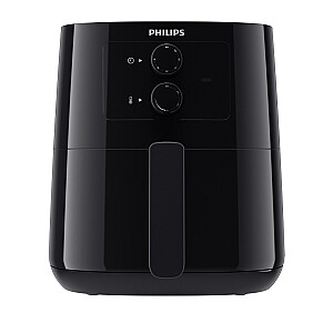 Philips Essential HD9200/90 gruzdintuvė Viena 4,1 l laisvai pastatoma 1400 W karšto oro gruzdintuvė Juoda