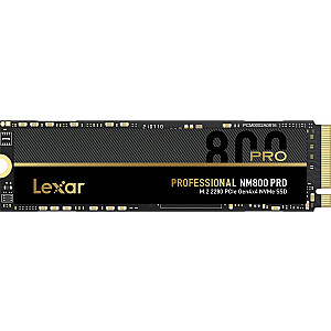 Diskas Lexar Professional NM800 Pro 512GB M.2 2280 PCI-E x4 Gen4 NVMe SSD (LNM800P512G-RNNNG)