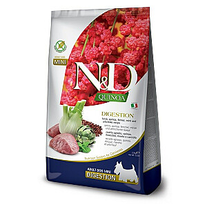 FARMINA N&D Quinoa Dog Digestion Lamb Adult Mini - sausas šunų maistas - 2,5 kg