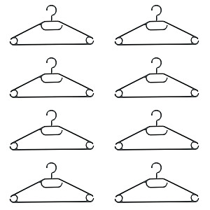 Beldray LA072684FEU7 Eco Recycled Hangers Black