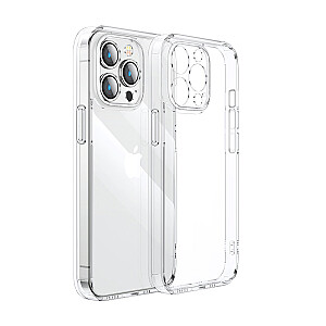 Fusion Precise Case 2 mm patvarus silikoninis dėklas, skirtas Apple iPhone 14 Pro skaidrus