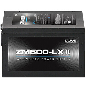 Zalman ZM600-LXII 600Вт, Активный PFC, 85%, 200-240В, ЕС