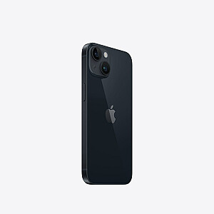 Apple iPhone 14 15,5 cm (6,1 colio) su dviem SIM kortelėmis iOS 16 5G 128GB Juoda