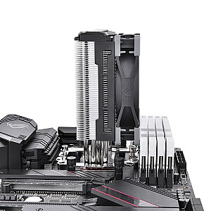 CPU aušintuvas Thermaltake Toughair 310, 12 cm, juodas, sidabrinis