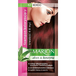 Marion Color Shampoo 4-8 plovimai №67 Burgundy 40 ml