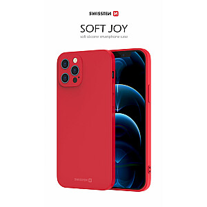 Swissten Силиконовый чехол Soft Joy для Samsung Galaxy S23 Красный