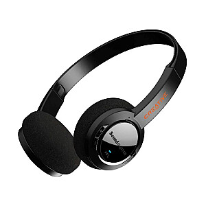 Ausinės „Creative Labs Sound Blaster JAM V2“ belaidė galvos juosta, skambutis / muzika „Bluetooth“, juoda