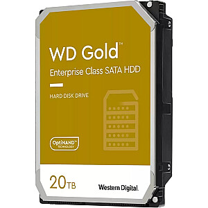 Western Digital Gold 3,5" 20 000 GB Serial ATA III