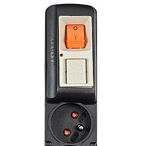 HSK DATA acar S8 PRO 8 kintamosios srovės lizdas (-iai) 230 V Juoda 1,5 m