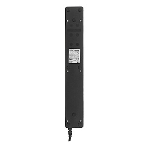 Panel Atrack 19'' 5x220V ACAR A-504, maitinimo kabelis 3m juodas