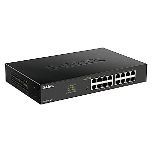 D-Link DGS-1100-24PV2 tinklo jungiklis, valdomas L2 Gigabit Ethernet (10/100/1000) Maitinimas per Ethernet (PoE) Juodas