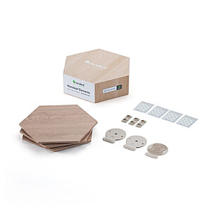 Nanoleaf Elements Wood Look Hexagons Expansion Pack (3 plokštės)