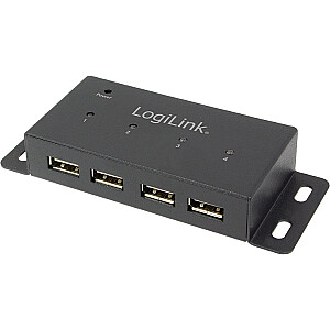 USB šakotuvas LogiLink 4x USB-A 2.0 (UA0141A)