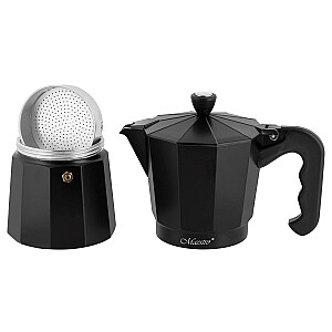 Kavos virimo aparatas 9 puodeliams MR-1666-9-BLACK MAESTRO