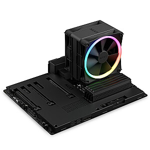 NZXT T120 RGB Процессор Воздушный кулер 12 см Черный 1 шт.