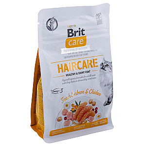 Brit Care Cat беззерновой уход за волосами 0,4 кг