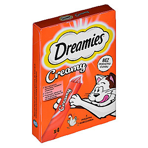 Dreamies сливочный цыпленок 4x10g