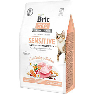 Brit Care Cat беззерновой чувствительный 0,4 кг