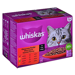 Соус Whiskas Sasz Птица/Яг/Бык/Курица 12х85г