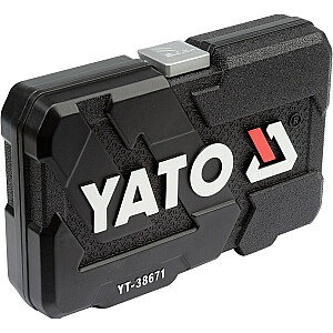 Yato YT-38671 mechaninių įrankių rinkinys 12 įrankių
