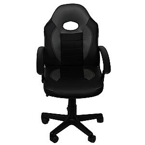 Biuro kėdė LUKA 57x54,5xH89-99cm juoda/pilka S-312B GREY