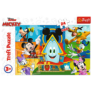 TREFL MICKEY MOUSE макси-пазл "Микки Маус", 24 дет.