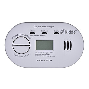 Detektor ugarnogo gas K5DCO Kidde LCD