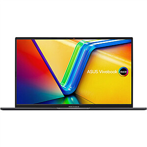 Ноутбук Asus Vivobook 15 OLED X1505VA-MA081W Indie Black, 15.6 ", OLED, 2.8K, 2880 x 1620 pixels, Glossy, Intel® Core i5, i5-13500H, 16 GB, 8GB DDR4 on board + 8GB DDR4 SO-DIMM, SSD 512 GB, Intel Iris Xe Graphics, No Optical Drive, Windows 11 Home, 802.11ax