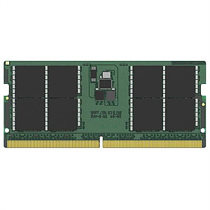 Kingston KVR52S42BS8K2-32 32 komplektas (16GBx2) GB, DDR5, 5200 MHz, nešiojamasis kompiuteris, registracijos Nr., ECC Nr., 2x16 GB