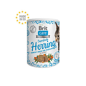 BRIT Care Cat Snack Superfruits Silkė - skanėstas katėms - 100g