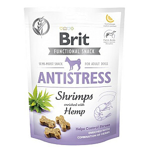 BRIT Functional Snack Antistress Shrimp – skanėstas šunims – 150g