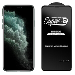 Fusion D-Pro Curved Edge ekrano apsauga Apple iPhone 14 Plus juoda