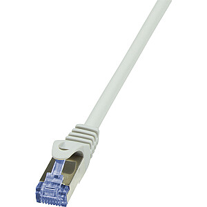 „LogiLink CAT 6a S/FTP Patch Cord“, pilkas, 2 m (CQ3052S)