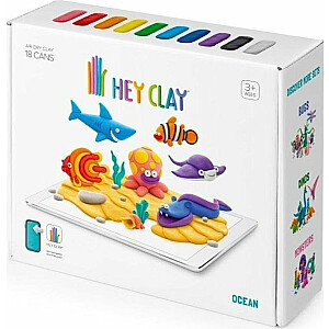 Tm Toys Hey Clay – vandenyno plastikinė tešla HCL18003