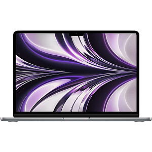 Ноутбук Ноутбук APPLE MacBook Air MLXX3RU/A 13,6" 2560x1664 RAM 8 ГБ SSD 512 ГБ 8-ядерный GPU ENG/RUS macOS Monterey Space Grey 1,24 кг MLXX3RU/A