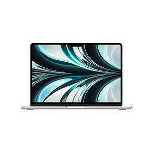 Ноутбук Ноутбук APPLE MacBook Air MLXY3RU/A 13,6" 2560x1664 RAM 8 ГБ SSD 256 ГБ 8-ядерный GPU ENG/RUS macOS Monterey Silver 1,24 кг MLXY3RU/A