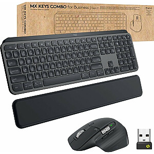 Klaviatūra + pelė Logitech Logitech MX Keys Business 2gen