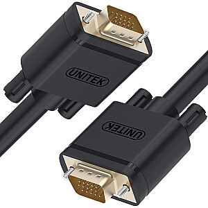 Кабель Unitek D-Sub (VGA) — D-Sub (VGA), 5 м, черный (Y-C505G)