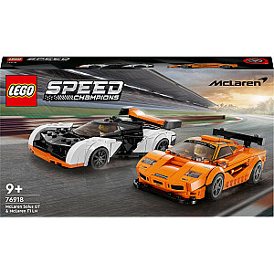 LEGO Speed Champions McLaren Solus GT ir McLaren F1 LM (76918)