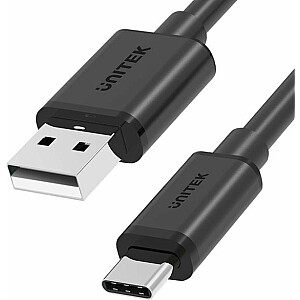 Unitek USB-A į USB-C USB laidas 1 m juodas (Y-C482BK)