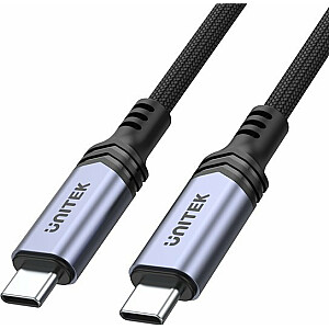 Įkrovimo kabelis UNITEK USB-C 3.1, PD 240 W, 2 m