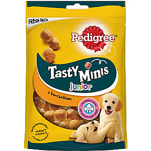 PEDIGREE Tasty Minis Junior su vištiena šunims 125g